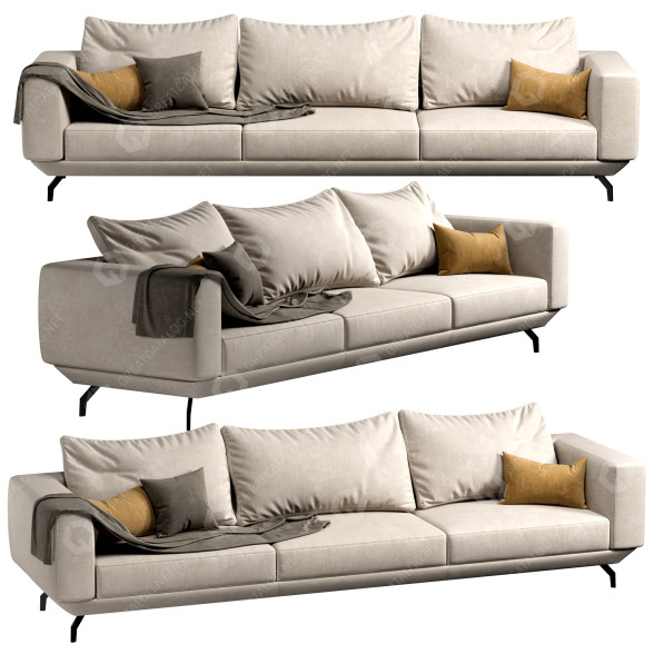 Sofa Satonia NR 23 Three Seater model 3D