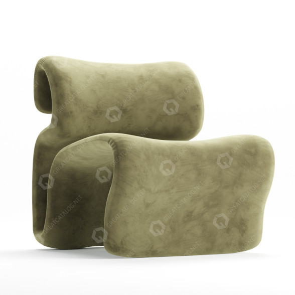 Sessel Artilleriet Etcetera 3D-Modell