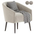 Armchair West Elm Curved Nest - zvezdaboy