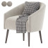 Armchair West Elm Curved Nest - zvezdaboy