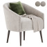Armchair West Elm Curved Nest - zvezdaboy