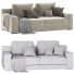 Sofa West Elm Dalton 2 Seats - zvezdaboy