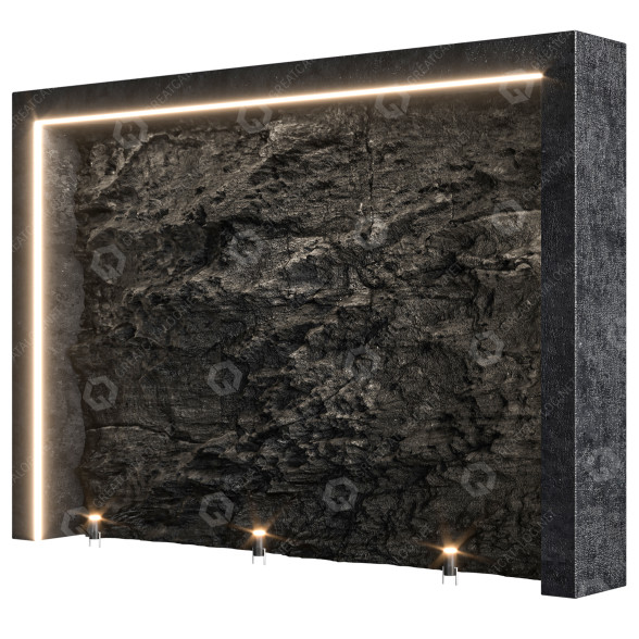 Dekoracje Stone Wall 14 model 3D