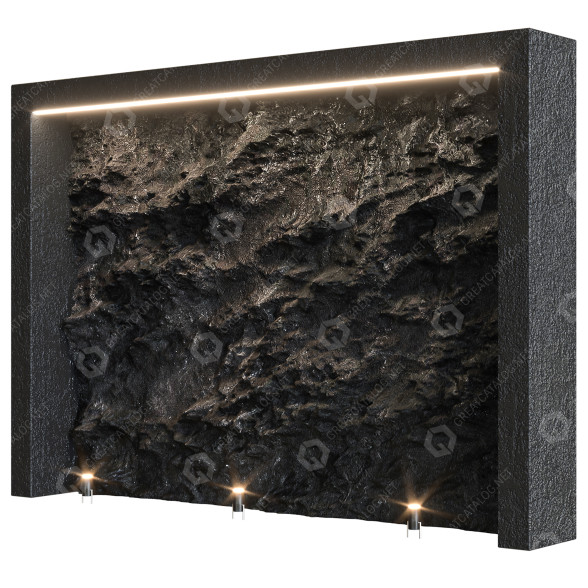 Dekoracje Stone Wall 13 model 3D
