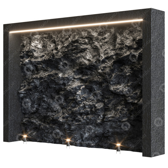 Dekoracje Stone Wall 16 model 3D
