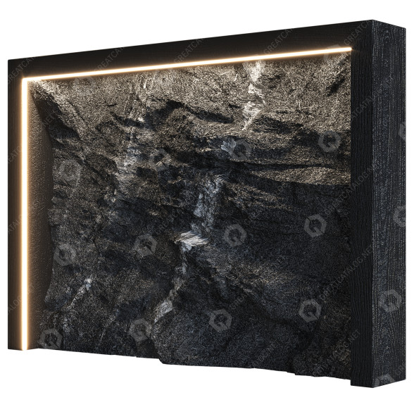 Décoration Stone Wall 11 modèle 3D
