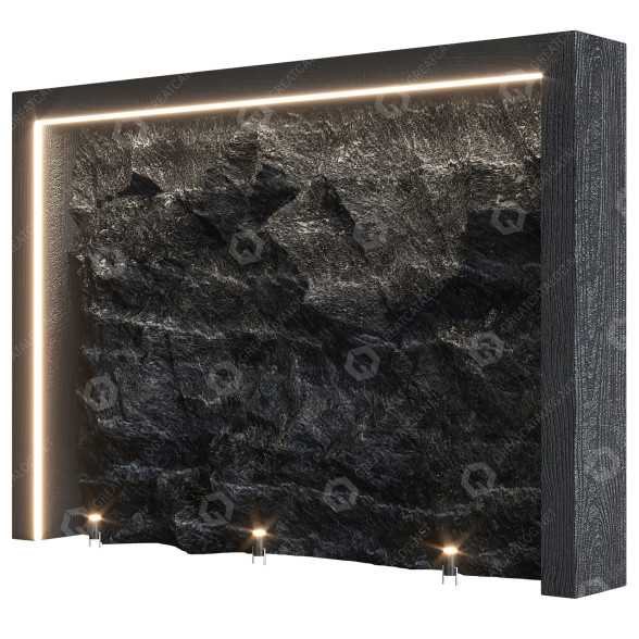 Decoración Stone Wall 10 Modelo 3D