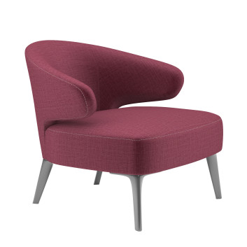 Armchair  Minotti Aston 3D model