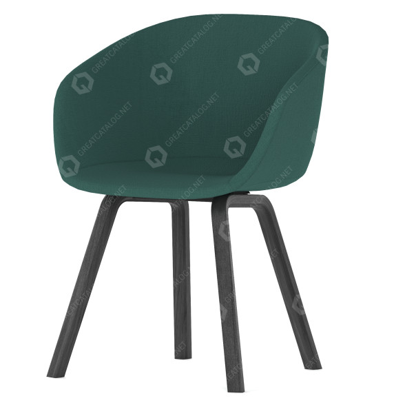 Krzesło Hay AAC 23 Elanga model 3D
