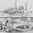 Сервірований стіл Kitchen Set - 3dartistaskari1370
