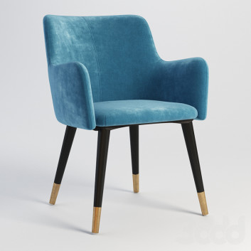 Armchair  Sandy 3D model