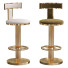 Barhocker Gold Stainless Steel High by Homeylife Furniture Co - Neeo