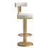 Барний стілець Gold Stainless Steel High by Homeylife Furniture Co - Neeo