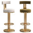 Барний стілець Gold Stainless Steel High by Homeylife Furniture Co - Neeo