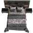 Bett und Nachttischchen Gray 06 - 3dartistaskari1370
