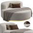 Sofa Eichholtz Bjorn Circle - Rivera 3D