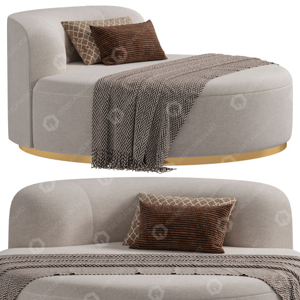 Sofa Eichholtz Bjorn Circle model 3D