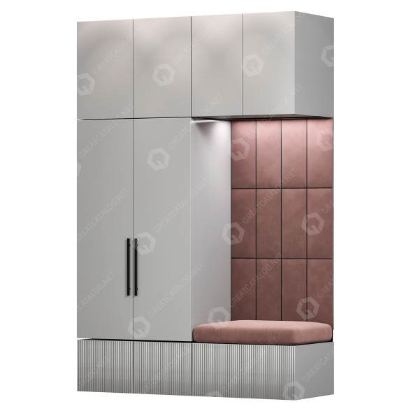 Hallway Unit Frias 3D model