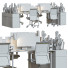 Arbeitsbereich Office Set - 3dartistaskari1370