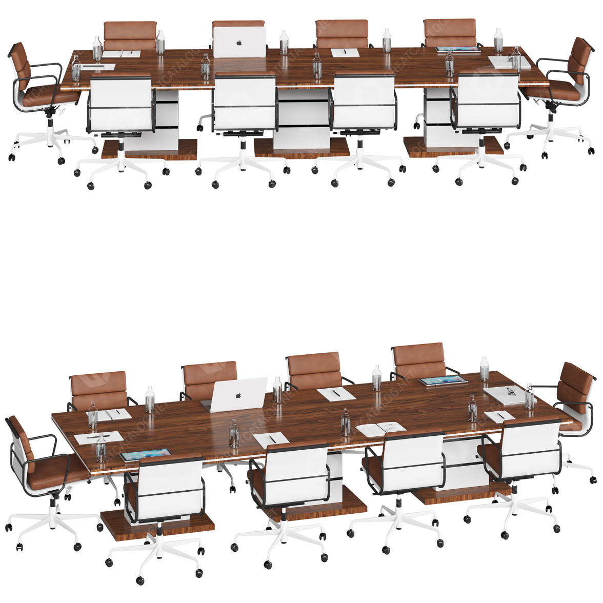 3D model Workspace Conference Table 11