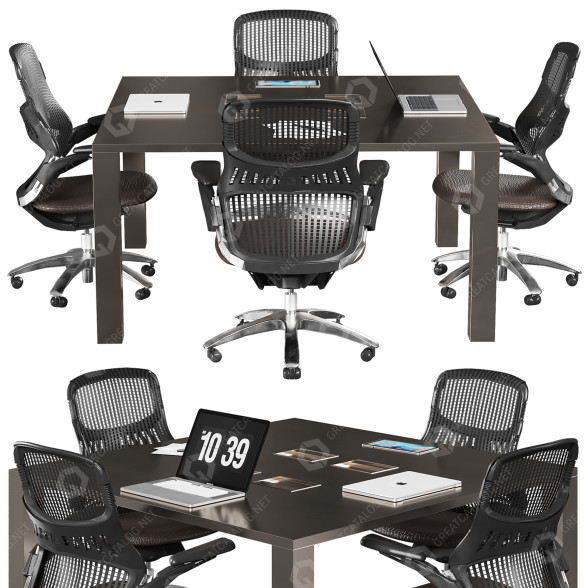 Espacio de trabajo Conference Table 25 Modelo 3D