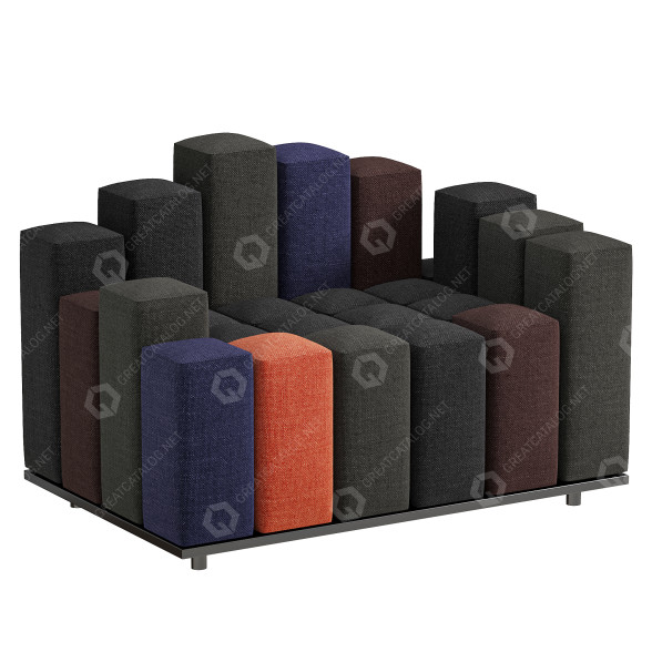 Крісло Moroso Do-Lo-Rez 3D модель