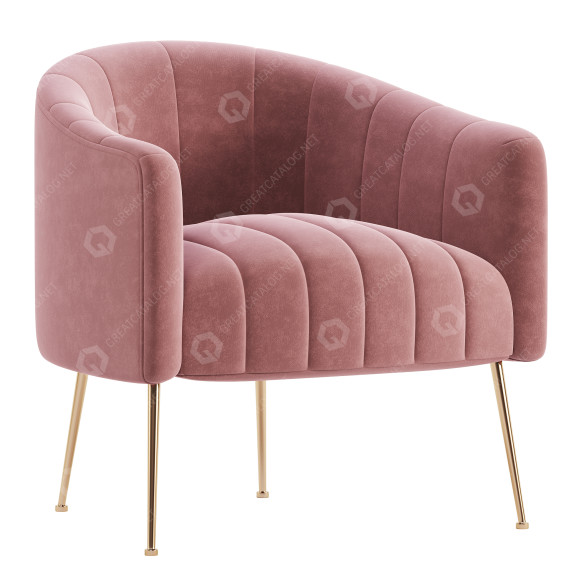 Armchair Murrow by Willa Arlo Interiors 3D model