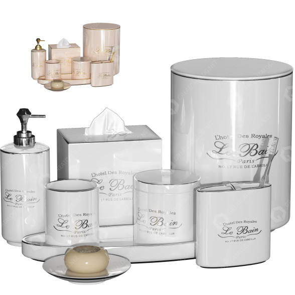 Декор Set 001 3D модель