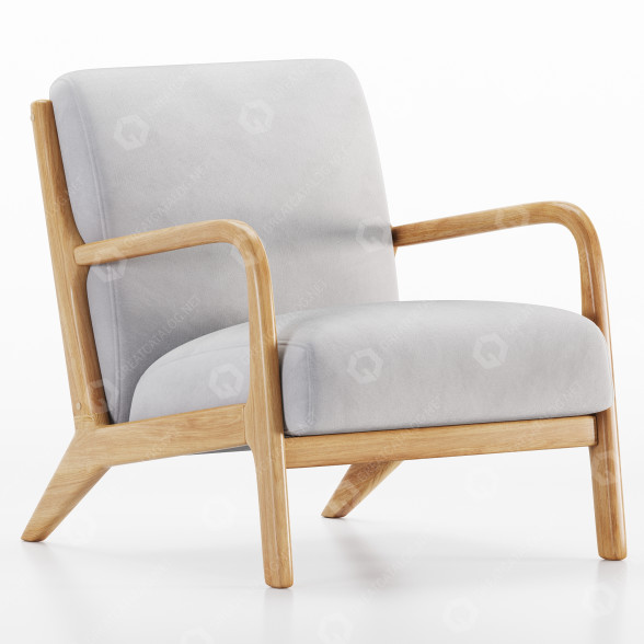 Fotel Mistana Ronaldo model 3D