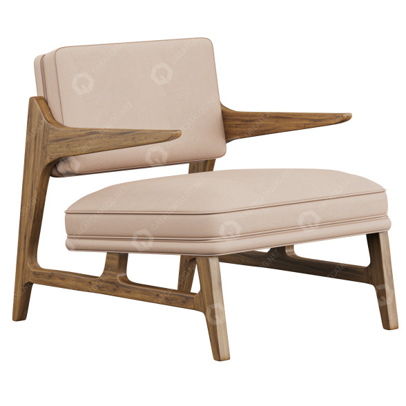 Armchair Okha Miles 3D model