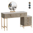 Schminktisch Homary Modern Velvet - Rivera 3D