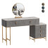 Schminktisch Homary Modern Velvet - Rivera 3D