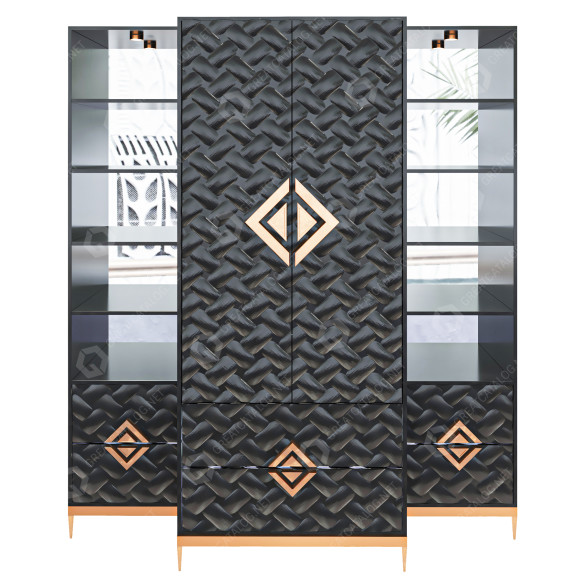 Garderobe 02 3D-Modell