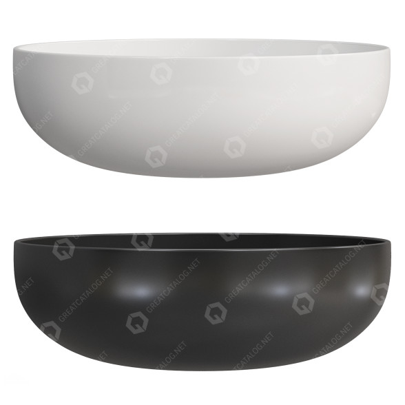 Umywalka Artceram Jolie 3 model 3D