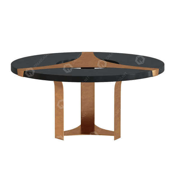 Стол Pont des Arts Halley Dining Archive 3D модель