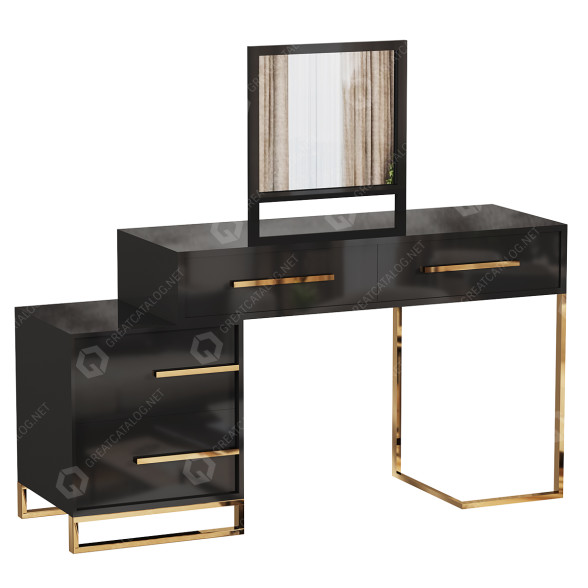 Туалетний столик Abella Modern 3D модель