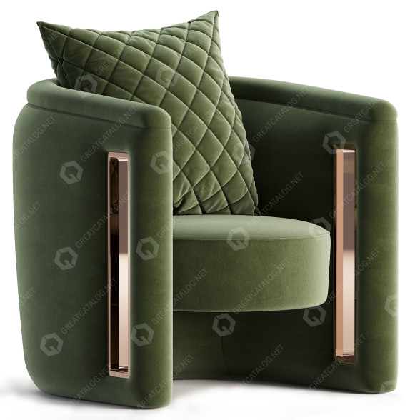 Fotel Formitalia Group Rachele model 3D