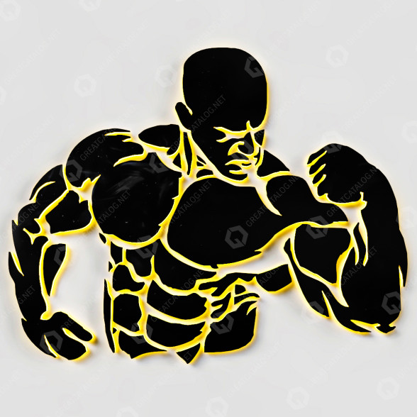 Декор Fitness 3D модель