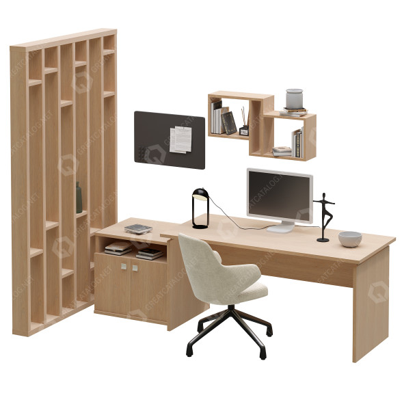 Espacio de trabajo Style Home Acacia Lorca Modelo 3D
