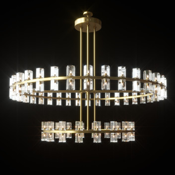 Люстра Restoration Hardware Arcachon 3D модель