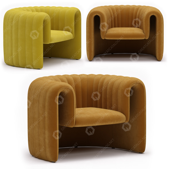 Fotel Sancal Remnant model 3D