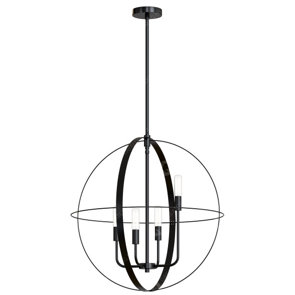 Люстра Capital Lighting Black 3D модель