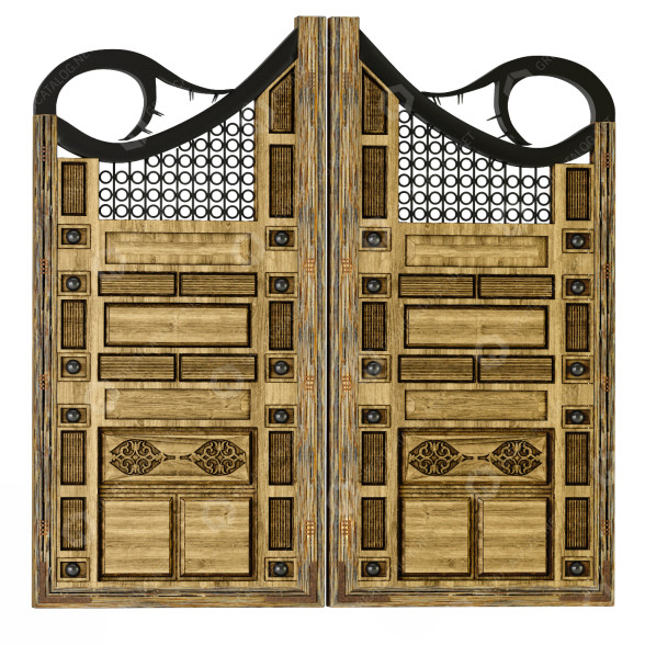 Tor Door Set 3 3D-Modell