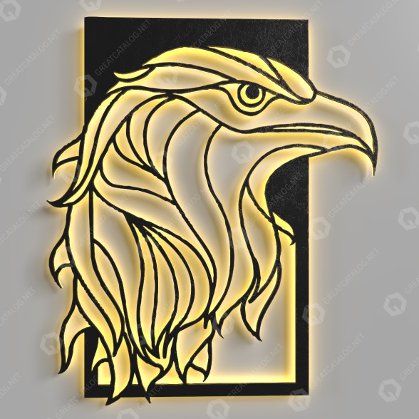 Dekor Eagle 3D-Modell