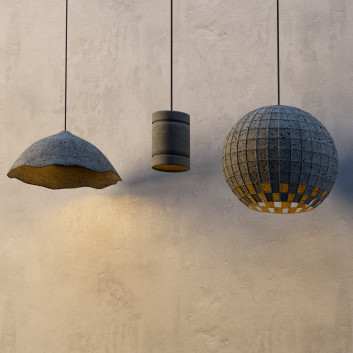 Lampy wiszące Lighting Stone Collection Set 02 Model 3D