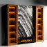 Meuble TV et cheminée Marble and Wood Set 02 - journall3d
