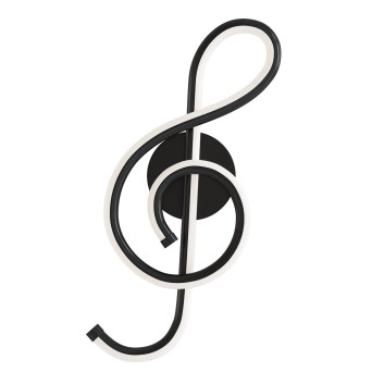 Wall Lamp Warmly Led Music Note