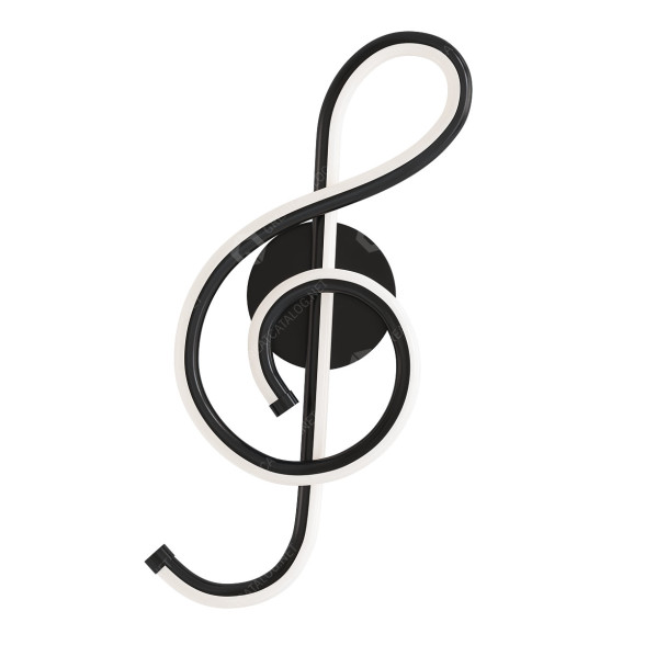 Wandleuchte Warmly Led Music Note 3D-Modell