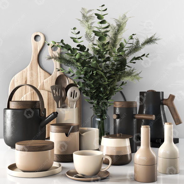 Декор Kitchen Accessories 05 3D модель