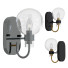 Lámpara de pared Votrom Chrome - ysadiyev9622